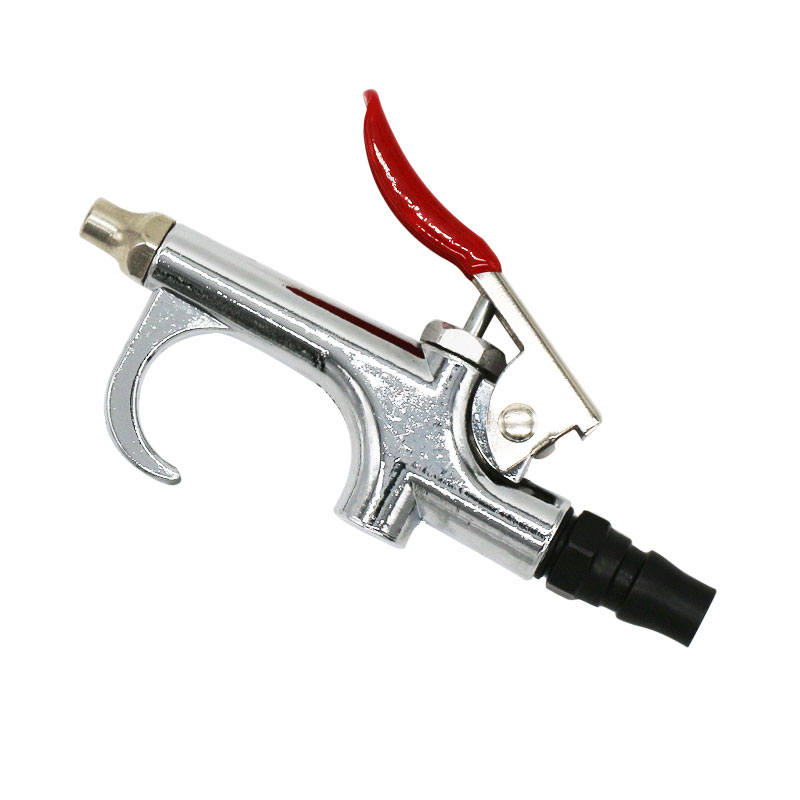 Stainless steel pneumatically blown dust gun Mini blown ash gun air gun dust removal air gun powerful lengthened mouth high-pressure car wash gun