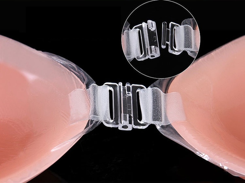 Han Lianya áo ngực silicon váy cưới giấu ngực thu thập không có dấu vết dày vừa không thấm nước lớn vú sữa dán mùa hè đồ lót nữ cao cấp