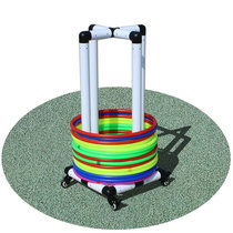 Kindergarten Huchering Rack Radio Gymnastics Packaging Children Outdoor Mobile Collection Frame can be customized