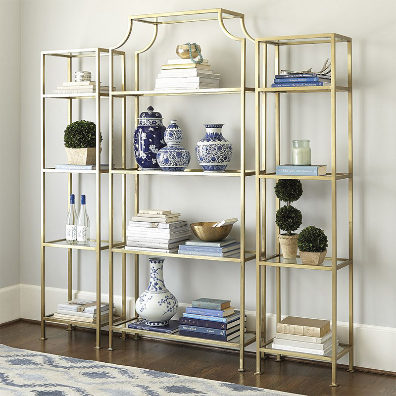 Bookcase Model Model Glass Display Cabinet Toy Swing Piece Home Transparent Collection Cabinet Cosmetics Prize Containing shelf