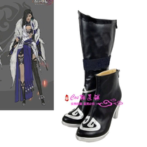 J137 Sword Net three Chi Ming overlord knife into female cos shoes cosplay shoes