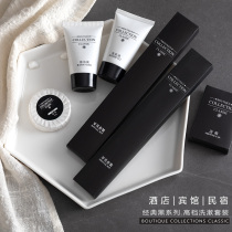 Hotel and hotel disposable toiletries set soft wool toothbrush toothpaste B & B special set of custom