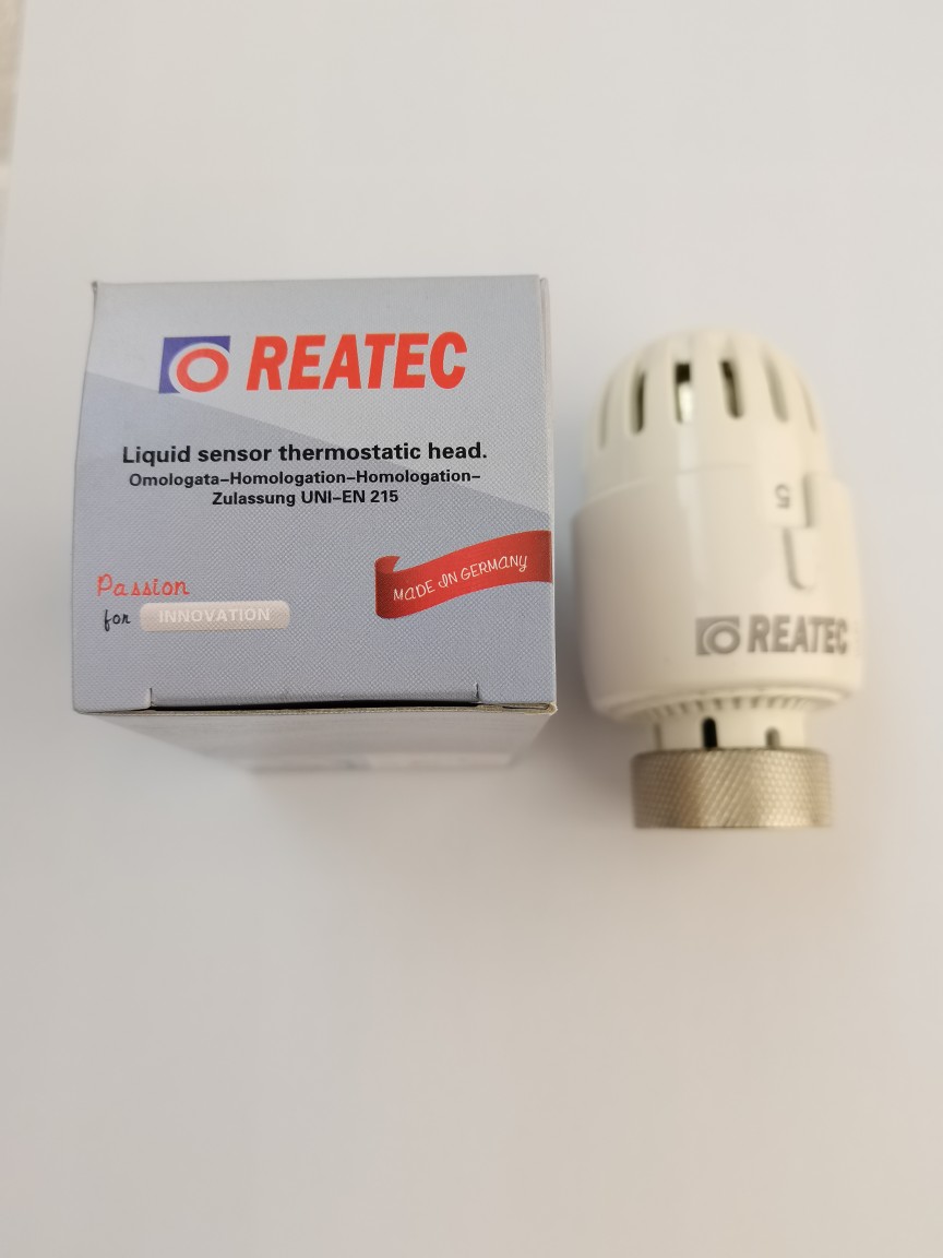 Germany imported Ruitai Ge REATEC radiator valve temperature control head automatic temperature control temperature package screw mouth heating valve
