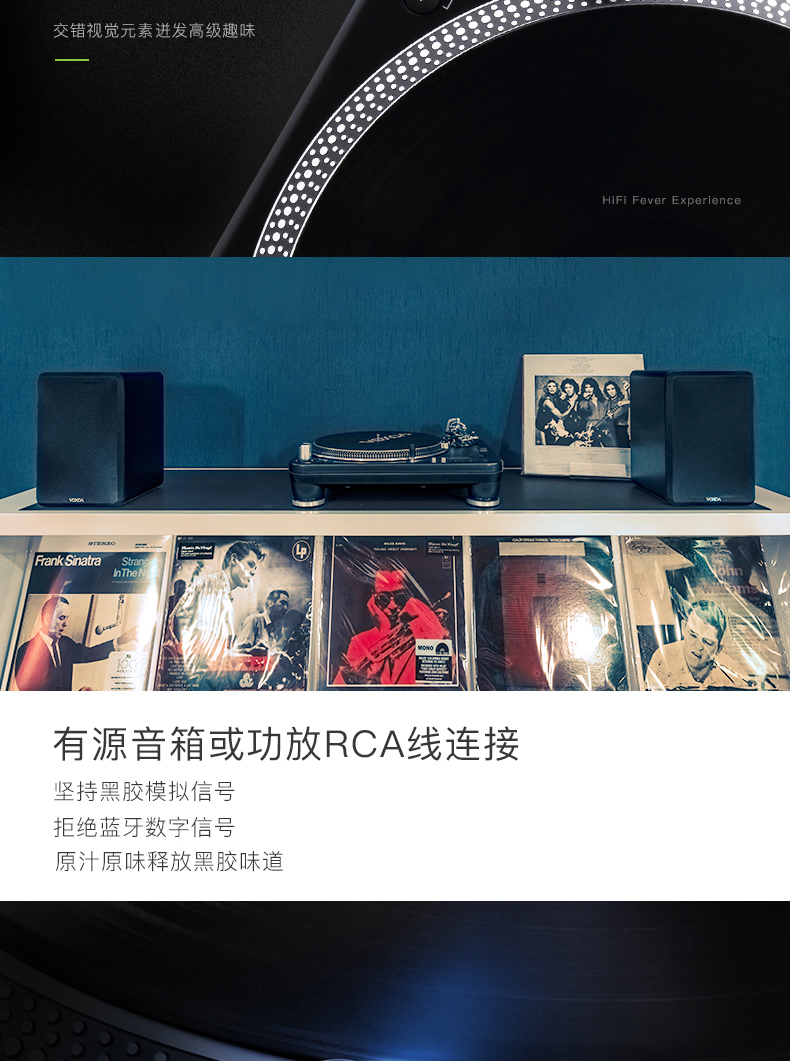 Máy nghe nhạc vinyl VOXOA / Fengsuo T80 Máy ghi âm LP vinyl máy ghi âm Máy ghi đĩa Scratch DJ - Máy hát 	giá máy nghe nhạc đĩa than	