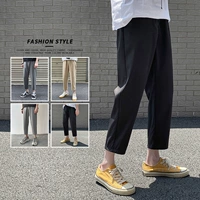 Летние спортивные трендовые штаны, мужской костюм, в корейском стиле