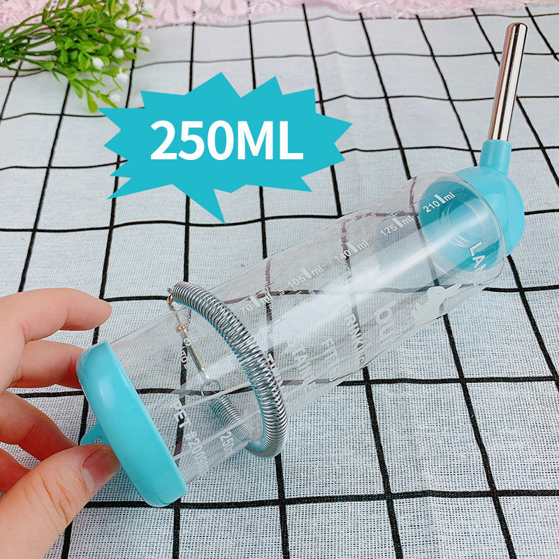 Small pet ball drinker kettle 250ml can be hung on the cage rabbit drinker