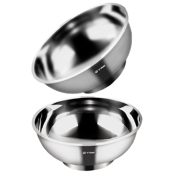 Bowl for household children's stainless steel rice bowl double-layer thermal insulation bowl
