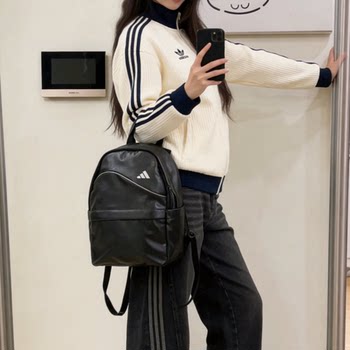 Adidas adidas backpack women's bag new sports bag retro classic casual bag backpack jx4031