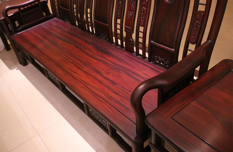Mới gỗ rắn cổ điển phong cách Ming gỗ gụ sofa gỗ hồng mộc phong cách nội thất phòng khách Trung Quốc kết hợp căn hộ nhỏ Nam Mỹ - Ghế sô pha sofa bed giá rẻ