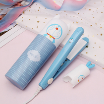 Small splint mini female air bangs straight hair curler dual-use fan small portable curler artifact small