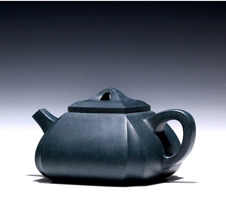 Craftsmen xin - sheng li pure manual shadow enjoy 】 【 the original teapot it chlorite Angle square 350 CCC