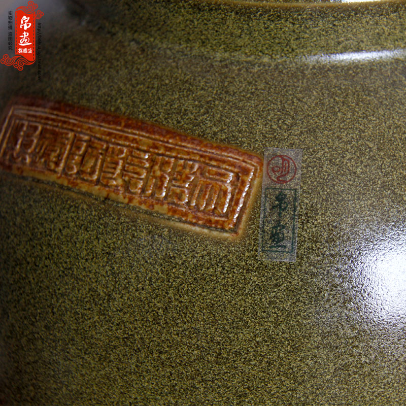 Shadow enjoy | jingdezhen ceramics up porcelain tea caddy fixings tea at the end of the cylinder home furnishing articles teahouse JH