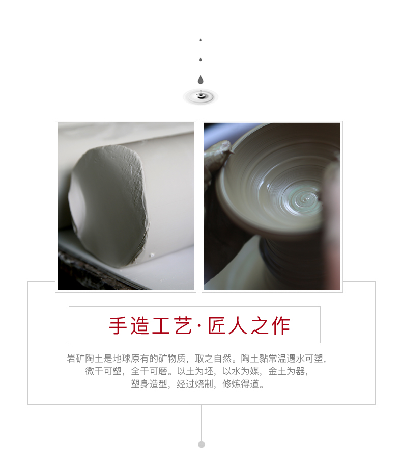 Shadow at up ceramic tea storage tanks of household caddy fixings Chinese style restoring ancient ways caddy fixings storage tank sealing LLW