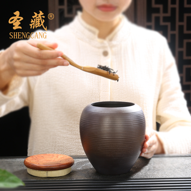 Shadow enjoy ceramic tea pot large tea warehouse sealed as cans creative garden type tea POTS tube pour tea tea urn restoring ancient ways