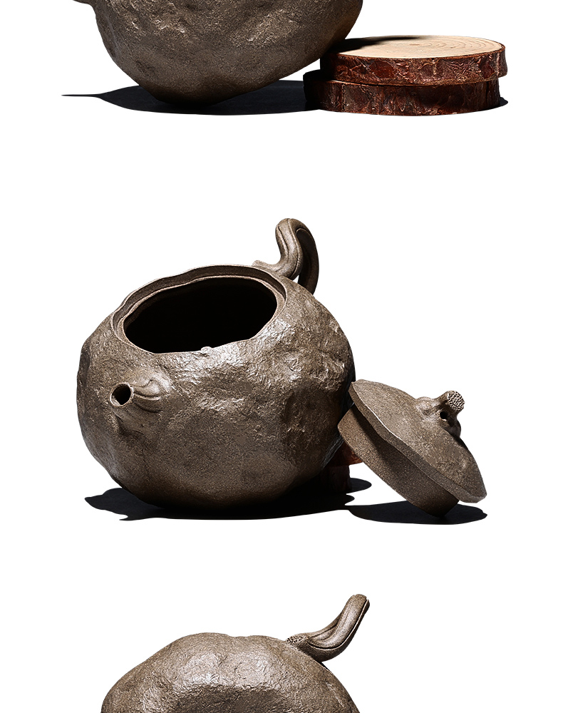 Shadow at yixing famous pure manual it undressed ore section of mud for spring teapot tea HNYY pumpkin