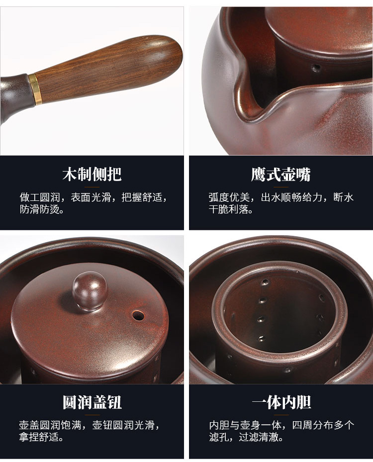 Shadow at electric boiling tea ware suit intelligent electric TaoLu boiling tea stove home multi - function electric furnace ceramic teapot