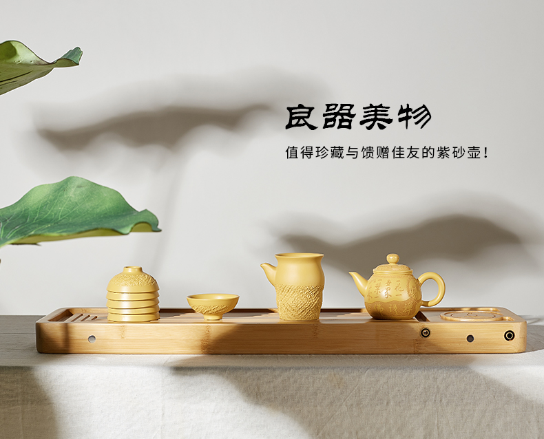 Shadow at home little teapot Chen Dongzhu famous ceramic tea pot - period of mud ore purple sand tea set kung fu tea pot