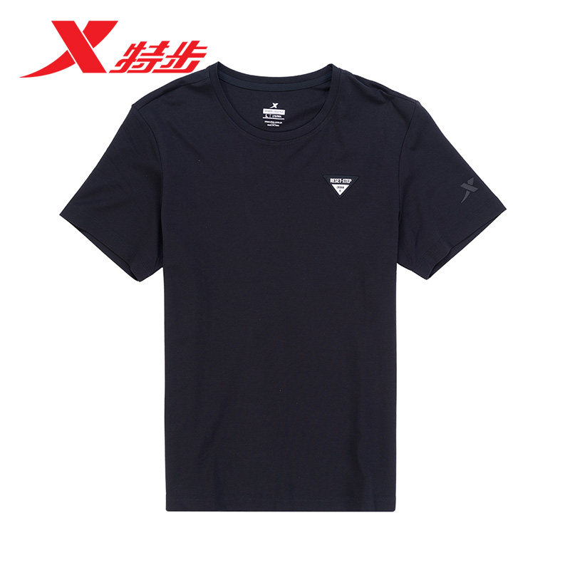 Xtep T-shirt men's 2022 summer new breathable casual half-sleeved sports short-sleeved sweater 978229010100