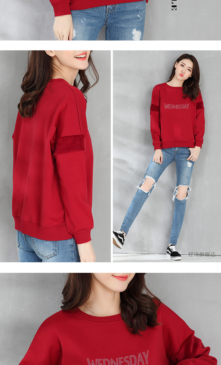 Sweatshirt femme en Coton - Ref 3216926 Image 17