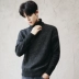Áo len nam mùa đông cao cổ áo len nam thanh niên Hàn Quốc áo len áo thun nam áo len nam cổ lọ Cardigan