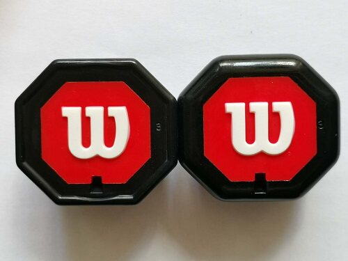 Wilwin Wilson Tennis Racket Rear Cover Mesh Pat Universal Bottom Trailers Square Round Side Black Accessories