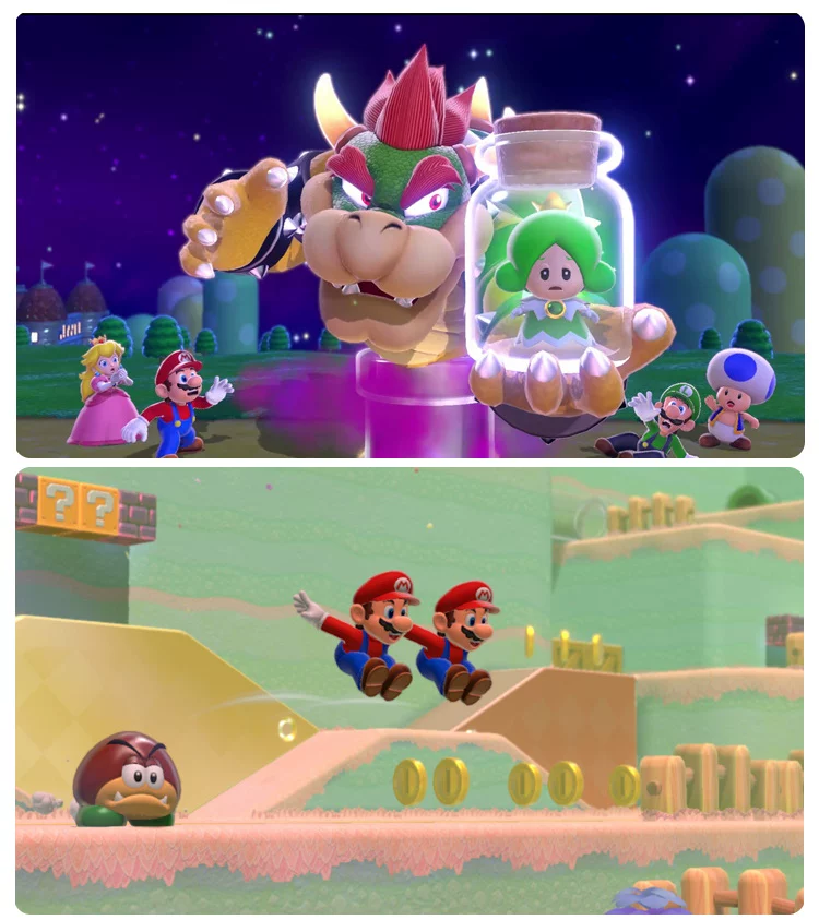 Nintendo Switch NS игра Super Mario 3D World + Rage World Bowser's Wrath китайский