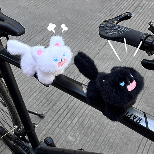 Украшение на велосипед, милый жареный котенок своими руками