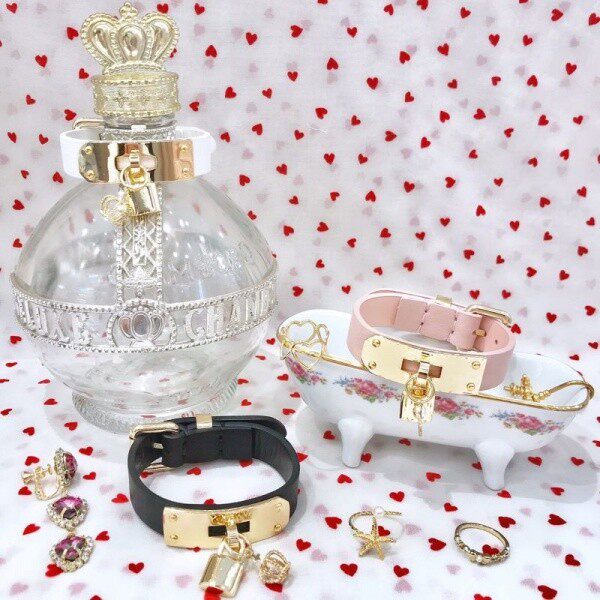 20% off yuka Japan rosemarie crown key pendant bracelet Cute Japanese girl