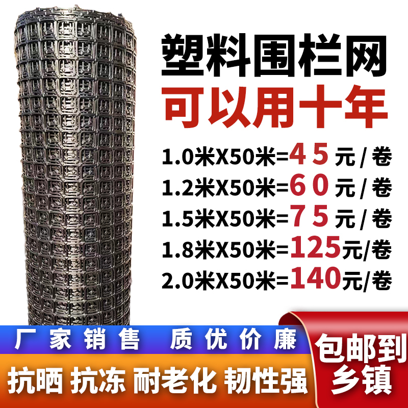 Plastic Mesh Protective Fence for Breeding Vegetable Gardens, Outdoor Chicken Netting, Corn Litter Mat, Chicken Pen Netting