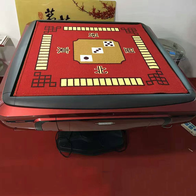 Cao cấp Mahjong mat silencer mạt chược máy pad vải dày chống trượt chơi bài cờ vua khăn trải bàn mat chăn còng - Các lớp học Mạt chược / Cờ vua / giáo dục bộ cờ vua gỗ