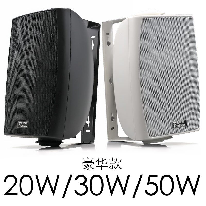 Luxury pressurized conference wall hanging corner horn speaker public broadcasting engineering solution