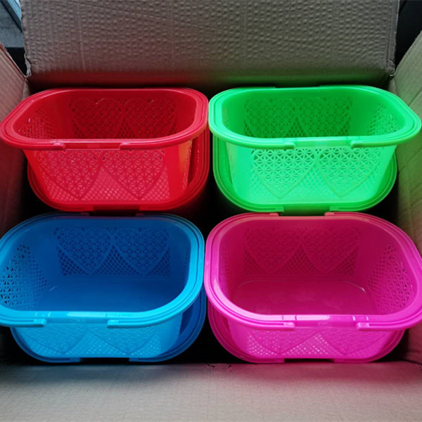 Cherry basket plastic hand strawberry 5 catty red blueberries to pick up mulberry and hand basket new material