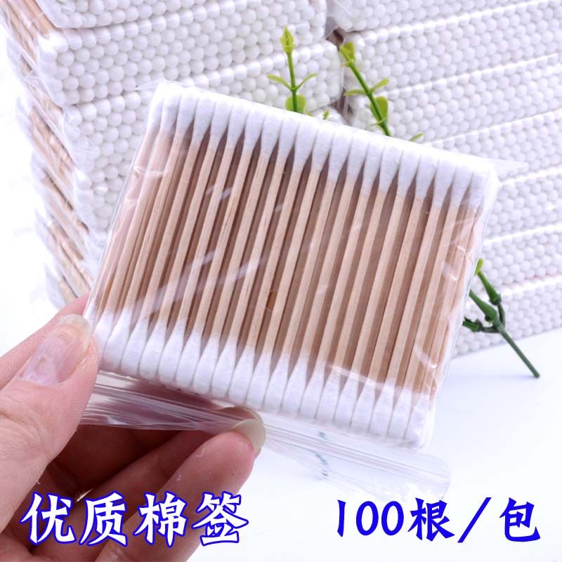 Cotton stick double head cotton stick children kindergarten paint color graffiti painting cotton stick painting fine art diy color filling tool