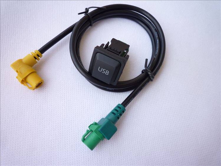 Fabia Octavia Golf 6 New Bora Speed ​​Teng Scirocco RCD510USB Switch Socket Harness Matching