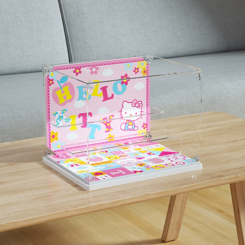 Привет Китти, hello kitty, система хранения, акриловая подставка, попмарт