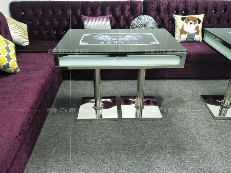 Phong cách châu Âu KTV bàn cà phê và ghế bar đêm clubhouse hộp thẻ bàn ghế đơn giản sáng tạo led đồ nội thất - Giải trí / Bar / KTV