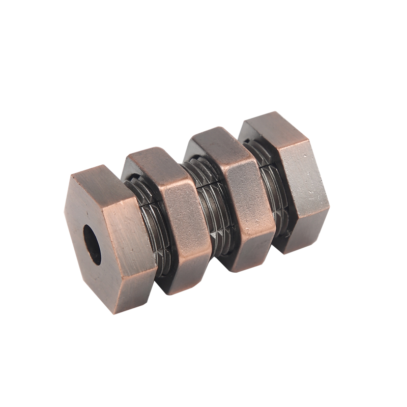 Nut screwlock magic alloy lock Puzzle Tianzle puzzle puzzle puzzle puzzle toy to solve a certain voice lock