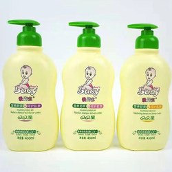 430m'l Aiyingbao QQ Star Infant and Toddler Shampoo and Shower Gel two-in-one moisturizing and anti-itch baby formula-free tear-free