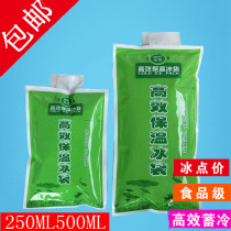 Nylon thickened water injection ice bag 250ml 500ml Food seafood refrigerated and fresh hairy crab express special bag