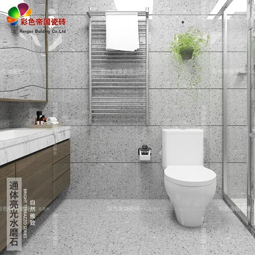 ВСЕ -ПОРСЕЛИН ЧИСТОЙ белый 400 × 800 настенная плитка кухня туалетная джаз белый мраморная водяная плит