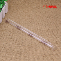 Cantonese Tribute Tea Straw Tribute Tea Single Branch Transparent Pearl Straw Big Straw 23 * 1 1CM 4000