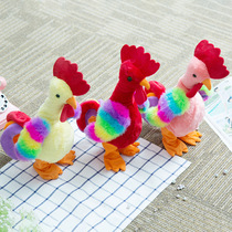 Screaming chicken Screaming chicken shaking sound with the same plush toy chicken voice strange screaming chicken desperate will scream fighting chicken gift