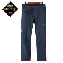 HAGLOFS EXTÉRIEUR PUNCHING PANTS HOMMES GTX HIVER IMPERMÉABLE IMPERMÉABLE PLUS SUÈDE EXTÉRIEUR COQUILLE MOLLE DE MONTAGNE PANTALON GAMMAMX