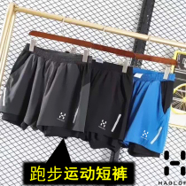 Marathon shorts mens professional track and field training quick-drying fitness pants lined with anti-light fake two five-point running pants