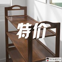 Door shoe rack Corridor Outdoor shoe cabinet Multi-layer household dustproof rental room Economical plant storage and finishing artifact