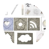 Шерстяной войлок ручной работы, набор материалов для начинающих, комплект, «сделай сам»