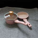 Мини -маленькая молочная плита 12 см корейский супер милый мини -детский корм для детского питания Дополнительное питание маленькая молочная плита горячее масло брызговиц розовый порно 12 см.