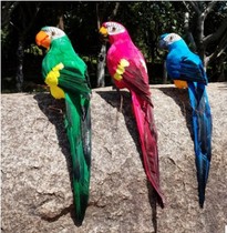 Simulation other hanging blessing gardening decoration bird foam feather big parrot home decoration new listing