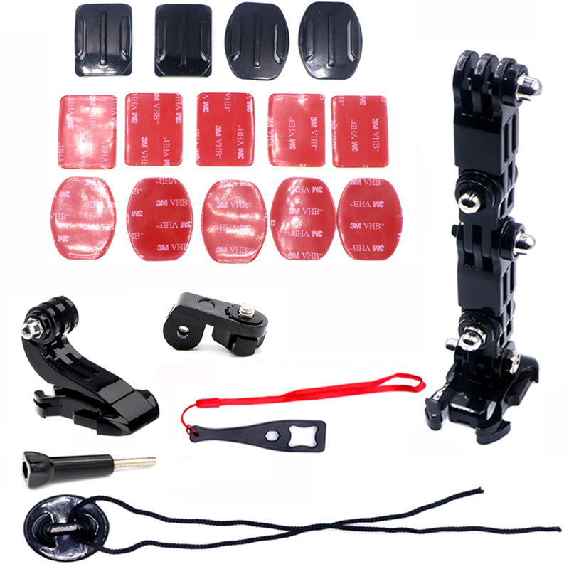 Gopro Helmet Fixed Bracket Hero9 8 7 Sports Camera Motorcycle Ride Shooting Universal Connection Accessories-Taobao