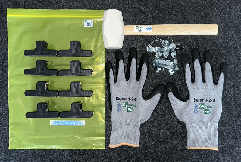 Shelf Accessories, Small Parts, Installation Tools, Reinforcement Parts, DIY Expansion, Metalsistem Compatible Use